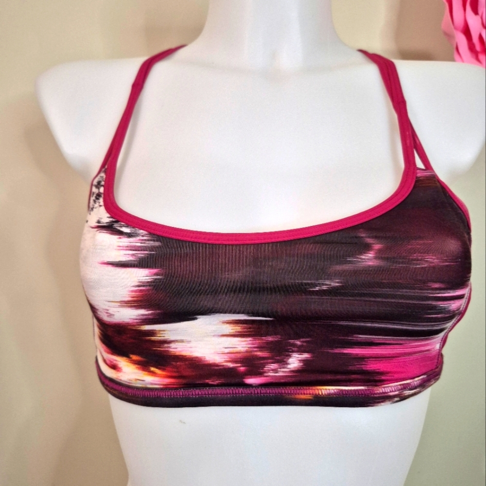 Strappy Sports Bra by Lululemon Sz 6 Yoga Fitness Gym Workout